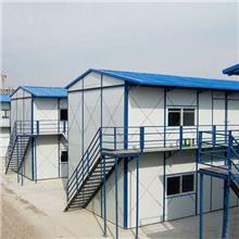 彩钢活动板房 建筑工地的灵活住人解决方案